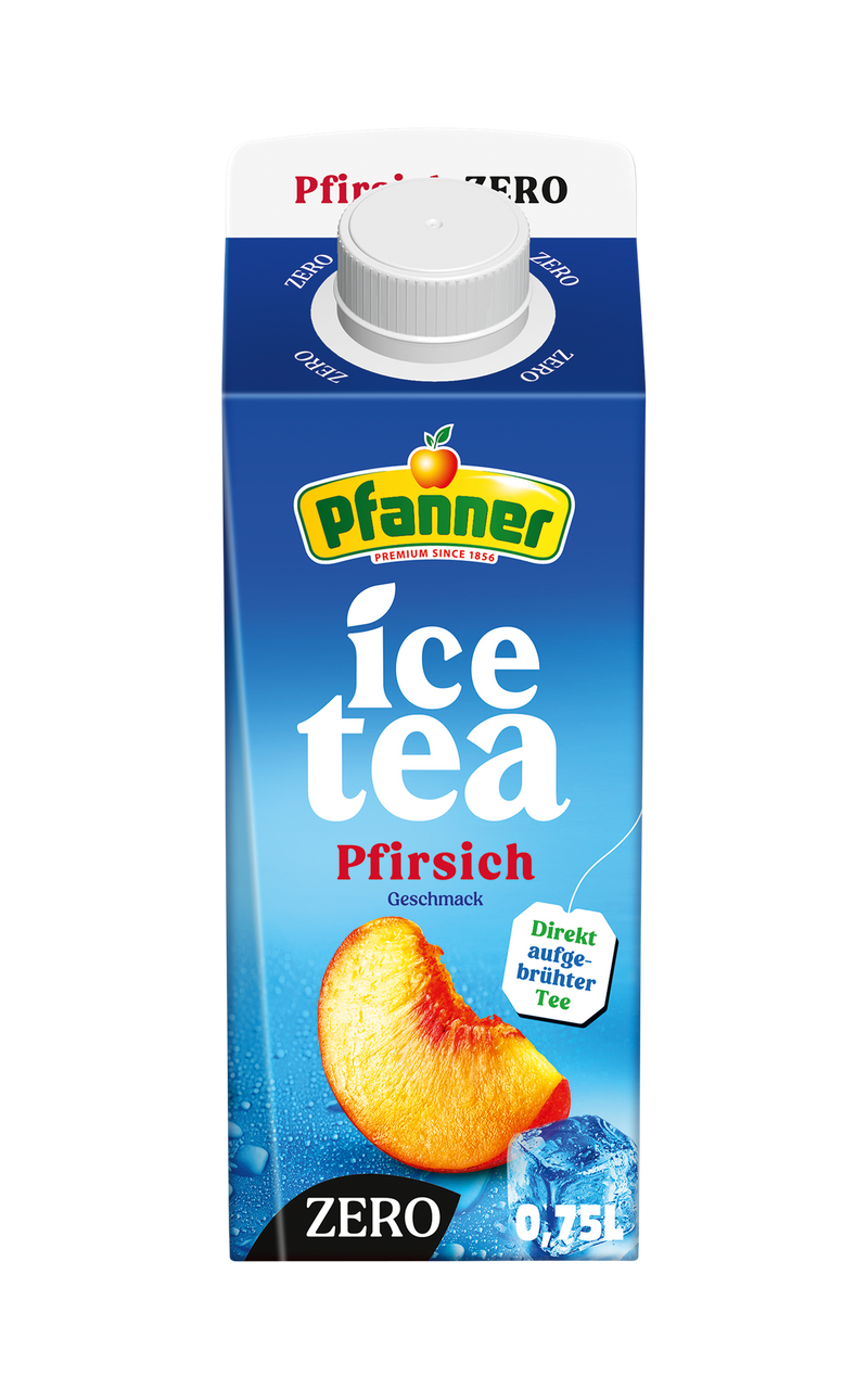 Eistee Pfirsich Zero – 0,75 L
