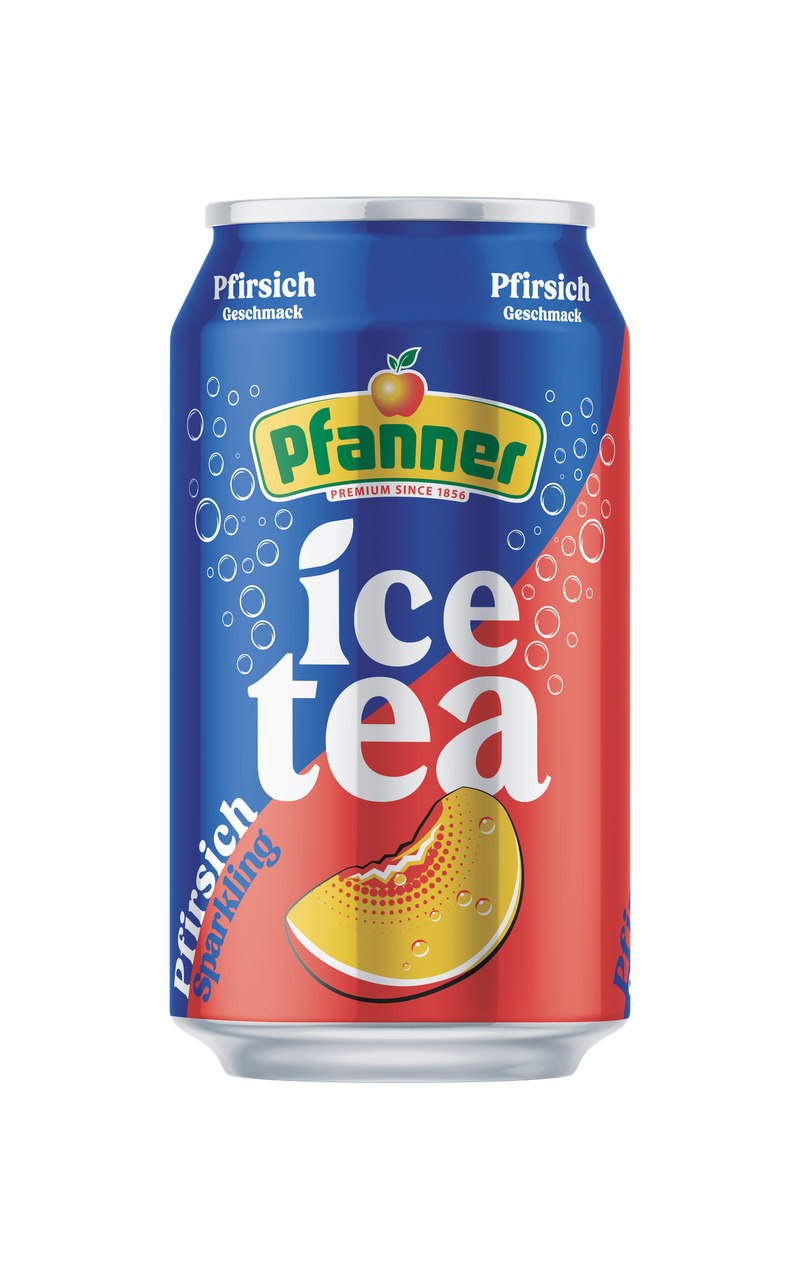 Eistee Sparkling Pfirsich – 0,33 L