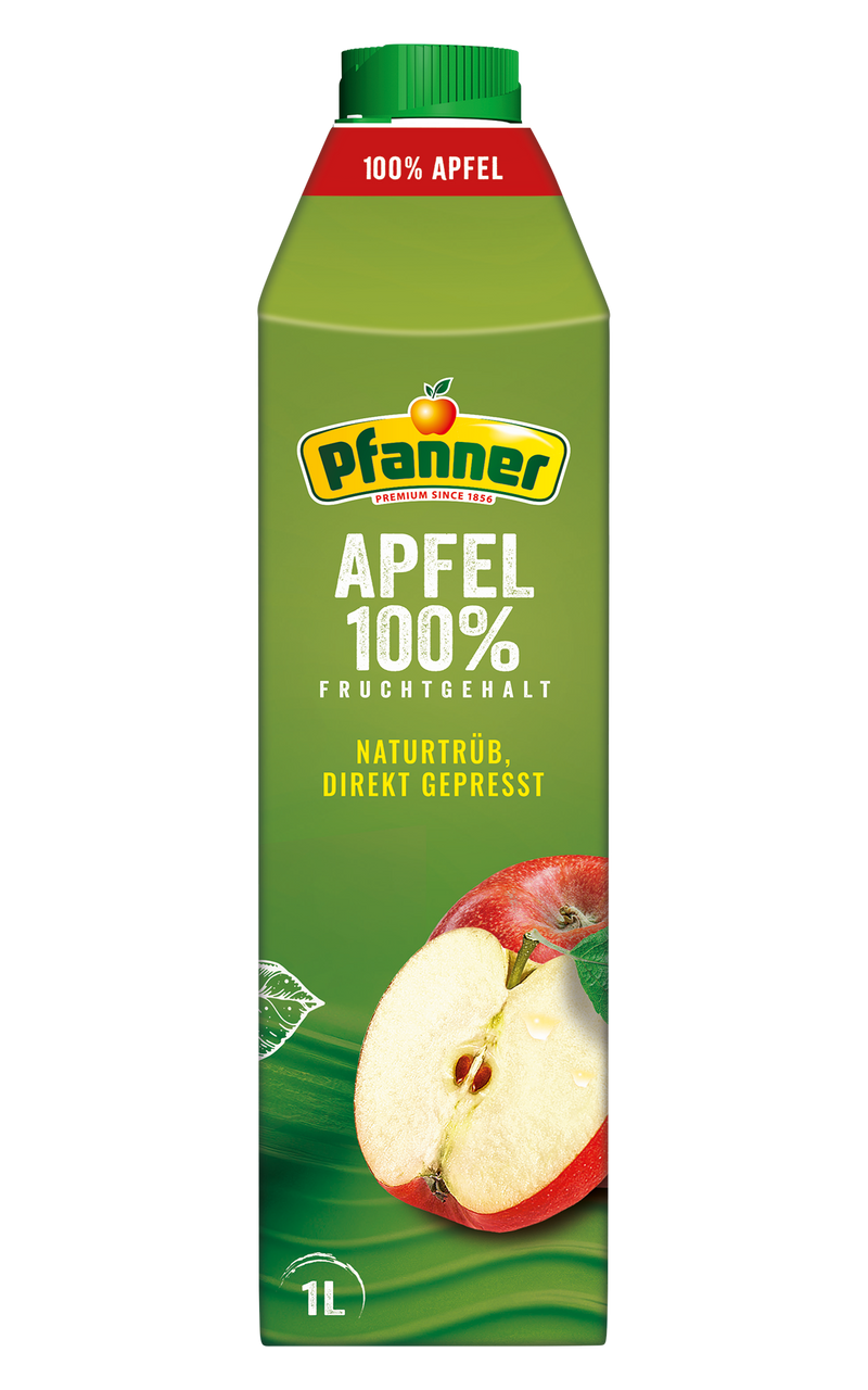 Not-From-Concentrate Apple Juice - Cloudy – 1 L