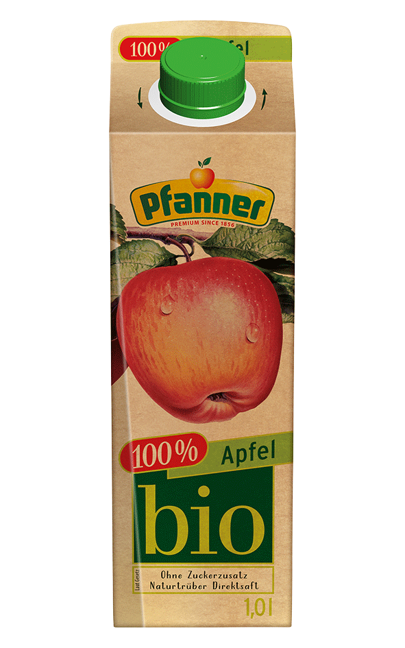 Bio Apfel 100% direkt gepresst - naturtrüb – 1 L