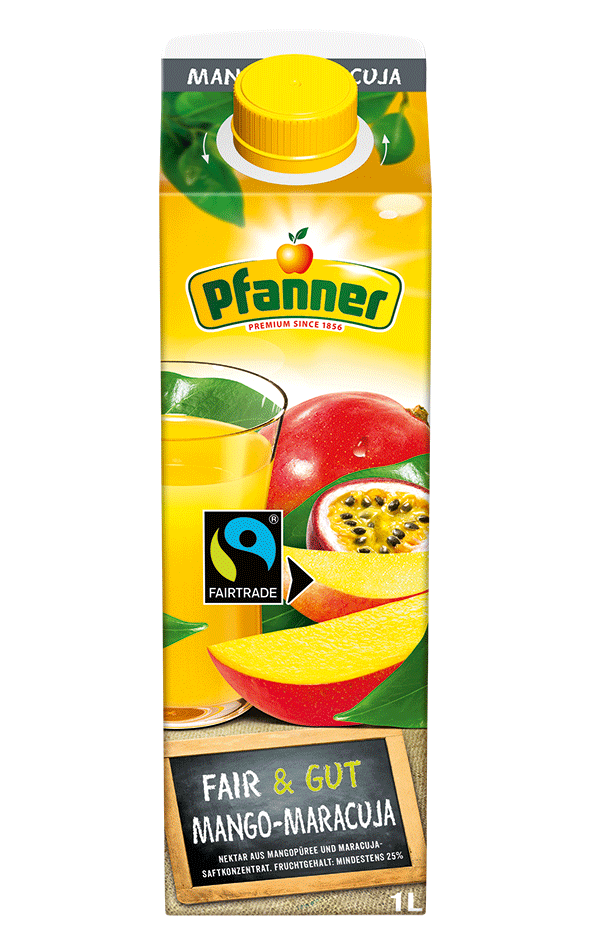 FAIRTRADE Mango-Passion Fruit Nectar – 1 L