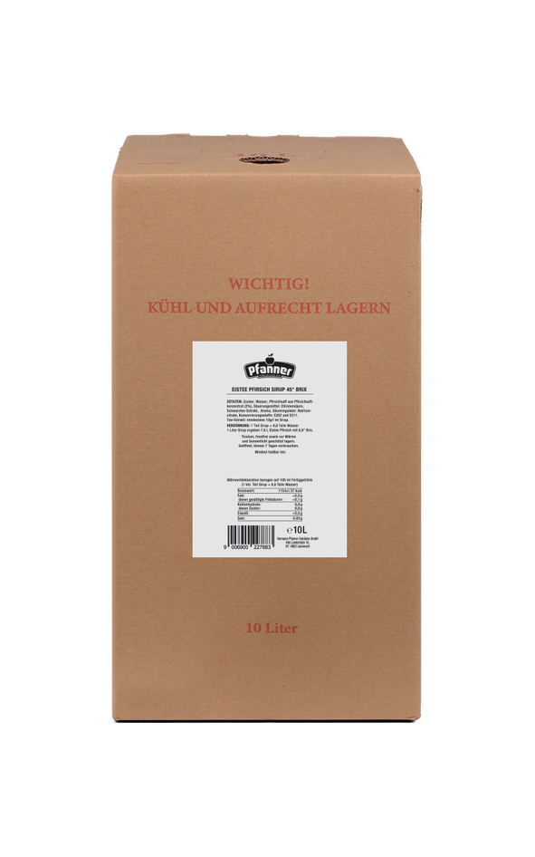 Eistee Pfirsich – 10 L