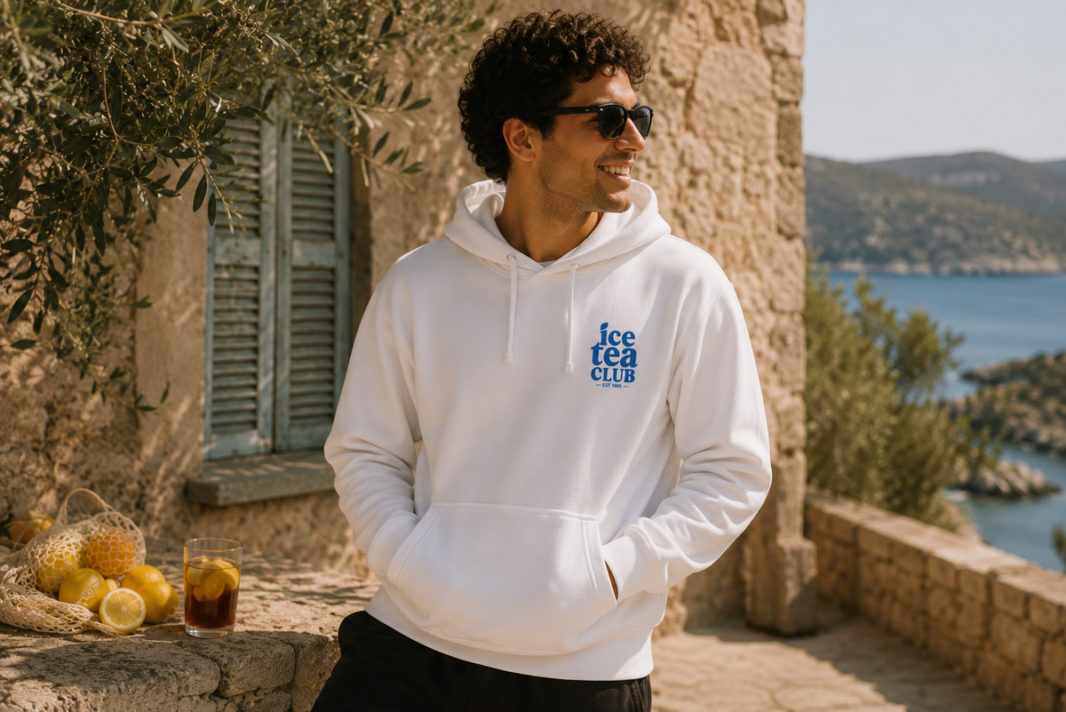 Ice Tea Club Hoodie Lifestyle