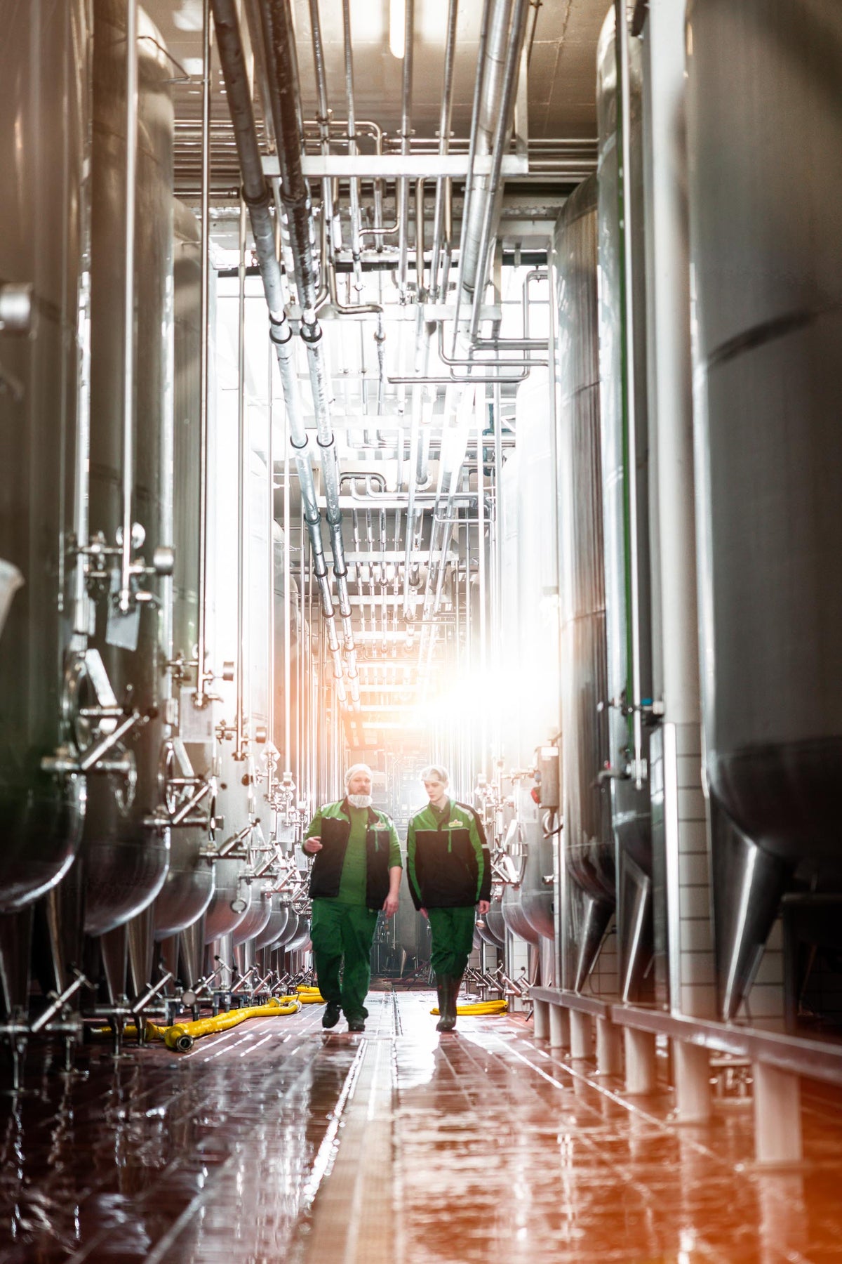 Pfanner Produktion in Lauterach — Edelstahltanks